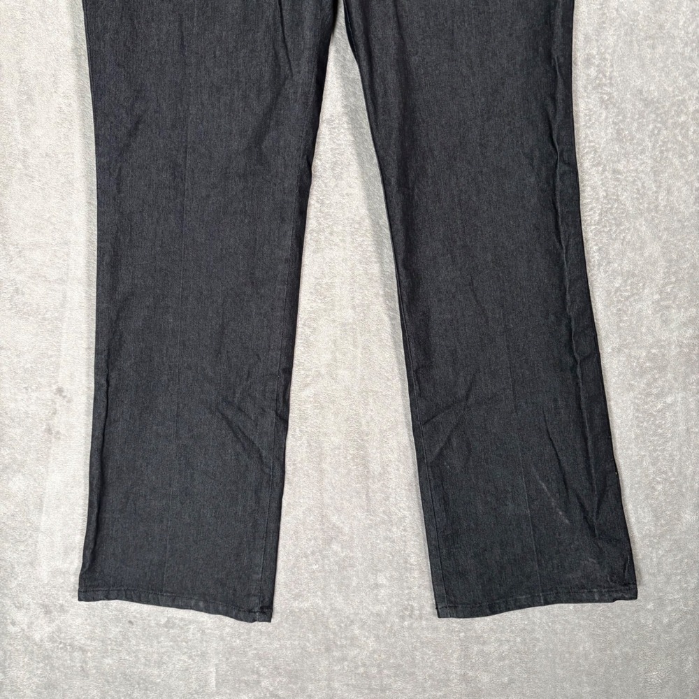 Bisou‎ Bisou Michele Bohbot Dark Wash Bootcut Jeans Womens Size 12 Indigo Y2K - Picture 7 of 16